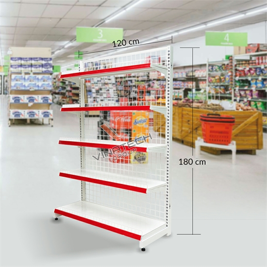 Kệ đơn siêu thị 120-180cm